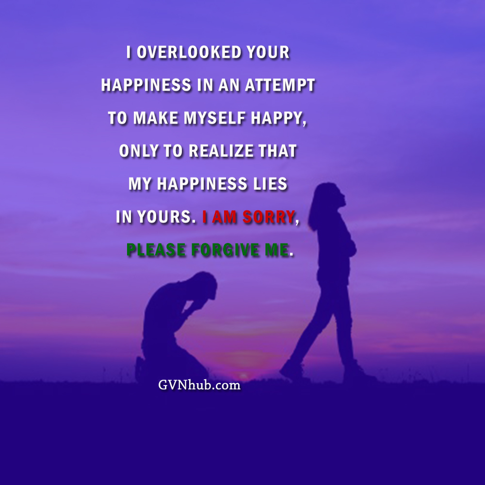 I Am Sorry Messages For Girlfriend Apology Quotes For Her GVN Hub
